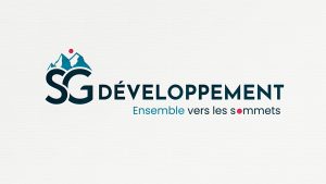 Refonte graphique avec mockup du logo SG Développement